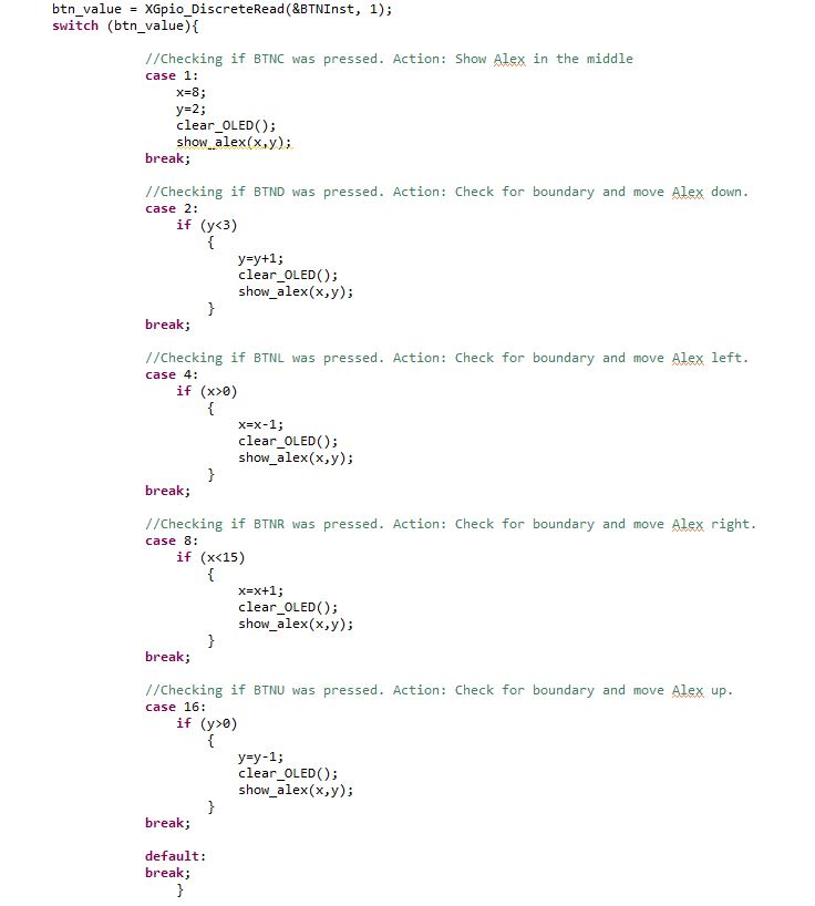 Modified switch case in BTN_Intr_Handler()